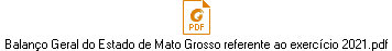 Balano Geral do Estado de Mato Grosso referente ao exerccio 2021.pdf