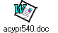 acypr540.doc