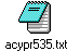 acypr535.txt
