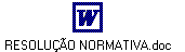 RESOLUÇÃO NORMATIVA.doc
