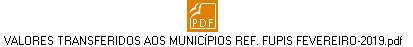 VALORES TRANSFERIDOS AOS MUNICPIOS REF. FUPIS FEVEREIRO-2019.pdf