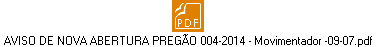 AVISO DE NOVA ABERTURA PREGÃO 004-2014 - Movimentador -09-07.pdf